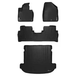 Smartliner Black 1ST & 2ND Row Floor Liners Cargo For Kia Sorento. Fixed Price $258.99.