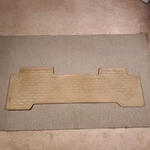 2004-2008 Honda Pilot Floor Mat Tan 2ND Row Oem All Rubber Weatherproof. Fixed Price $60.00.