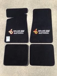 1985-87 Buick Grand National Floor Mat Set Turbo 6 In Red Yellow. Fixed Price $139.99.