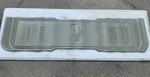 Nos Vintage Kraco Marquis Opaque Beige Vinyl Metallic Finish Rear Car Mat. Fixed Price $299.00.