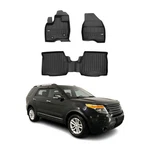 Omac Premium Floor Mats Ford Explorer 2011-2015 Heavy Duty All-weather 3PCS. Fixed Price $119.99.