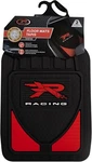 New Red Racing Black And Rubber Front Floors Mats Plasticolor - 2 Pc. Fixed Price $59.99.