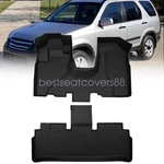 Fits 2002 2003 2004 2005 2006 Honda Cr-v Tpe Floor Mats Liner Set All Weather. Fixed Price $71.19.