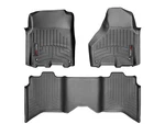 Weathertech Floorliner For 2012-2012 Ram 1500 1ST & 2ND Row, Black. Fixed Price $241.90.