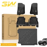3W Floor Mats & Cargo Liner For Jeep Wrangler Jl 2018-2025 With Sub Tpe. Fixed Price $169.99.