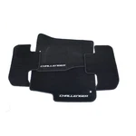 Genuine Oem Mopar Set Of 4 Dark Slate Gray Carpet Floor Mats For Challenger. Fixed Price $101.49.
