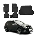 For Nissan Rogue 14-20 Floor Mat And Cargo Liner Set Classic 1ST, 2ND Row &. Fixed Price $149.99.