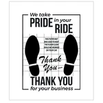 Chimailong White Paper Floor Mats : Disposable Cars Auto Vehicles A.... Fixed Price $36.48.
