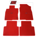 For 16-21 Honda Civic Floor Mats Carpet Red Nylon Front & Rear W/ Si. Fixed Price $58.99.