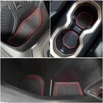 Auovo Anti-dust Door Mats For Renegade Accessories 2016 2015-2017, Red. Fixed Price $23.99.