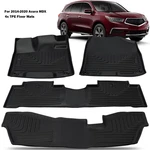 For 2014 2015 2016 2017 2018 2019 2020 Acura Mdx Black Floor Mats Carpet Liners. Fixed Price $84.99.