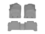 Weathertech Floorliner Hp Mats For - Toyota Tacoma 1ST & 2ND Row Grey. Fixed Price $236.90.