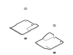Genuine Ford Kit Floor Contour Mat BR3Z-6313086-BF. Fixed Price $106.51.