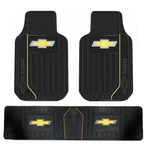 Brand New 3PCS Chevy Elite Style Car Truck Front Back Runner Rubber Floor Mats. Fixed Price $108.89.