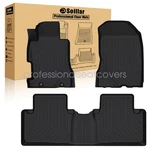For 2006-2011 Honda Civic Sedan Tpe Front & 2ND Row Floor Mats Liner Set Black. Fixed Price $71.19.