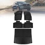 Tpe Floor Mats & Trunk Cargo Set 2015-2025 Ford Edge Black. Fixed Price $90.86.