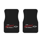 Heartbeat Of America Chevy Floor Mats Front Pair Chevrolet Logo Car. Fixed Price $71.99.