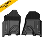 Lasfit 3D Tpe 1ST Row Floor Liners For Ram 1500 2019-2024 Mats Easy Clean. Fixed Price $99.99.