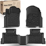 Set Of 3 Floor Mats Front & Rear For Dodge Durango Jeep Grand Cherokee Wk 2022. Fixed Price $160.49.
