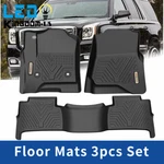 Front + Rear Floor Mats For 2015-2020 Chevy Tahoe Gmc Yukon All Weather 3D Liner. Fixed Price $74.60.