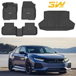 3W Front & Rear Liners Floor Mats Trunk For 2022-2025 Honda Civic Sedan. Fixed Price $169.99.