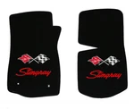 New! Floor Mats 1969-1982 C3 Corvette Embroidered Flag Stingray Double Logo. Fixed Price $160.99.