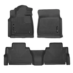 Husky Liners Black Front & 2ND Seat X-act Contour Floor For Toyota Tundra. Fixed Price $177.75.