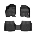 Ford Explorer 16-19 Omac Texan 1ST & 2ND Row Black Floor Mat Set. Fixed Price $139.90.