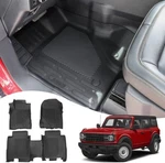 Dkmght Molded Floor Mats Fits Ford Bronco 4 Door 2021 2022 2023+. Fixed Price $34.99.