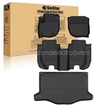 Tpe Floor Mats Liners & Trunk Cargo Full Set For 2015-2020 Honda Fit Black. Fixed Price $106.19.