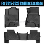 Row Floor Mats Liners Set Of 3 For 2015-2020 Cadillac Escalade Tpe All Weather. Fixed Price $80.49.