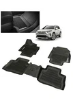 Oem Toyota 2021-25 RAV4 Floor Mat Black Rubber All Weather Liners PT908-42215-20. Fixed Price $195.00.