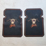 Vintage 1992 Plasticolor Looney Tunes Tazmanian Devil Car Truck Floor Mats. Fixed Price $84.15.