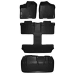 Black 1ST, 2ND, & 3RD Row Floor Liners Cargo For Toyota Sienna. Fixed Price $280.99.