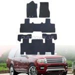 New Fits 2011-2017 Ford Expedition Front Rear Floor Mats Carpet Black Velour. Fixed Price $63.99.