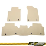 Fits 17-23 Nissan Armada QX80 Floor Mats Front Rear Carpets Liners Beige 3PC. Fixed Price $34.99.
