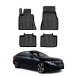 For Bmw 640I Xdrive Gran Turismo 18-19 Premium 1ST & 2ND Row Black Floor Mat Set. Fixed Price $119.99.