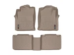 Weathertech Floorliner For 2008-2011 Toyota Tacoma 1ST & 2ND Row, Tan. Fixed Price $199.90.