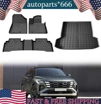 3D Floor Mats & Cargo Liner Full Cover For 2022-2026 Hyundai Tucson Hybrid. Fixed Price $75.99.