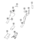 Genuine Mopar Tunnel Silencer 68161202AB. Fixed Price $66.12.