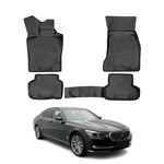 For Bmw 740I 2015-2022 Omac 1233444 Classic 1ST & 2ND Row Black Floor Mat Set. Fixed Price $79.99.