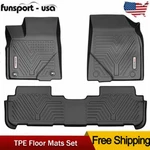 All Weather Floor Mats For 2014- 2019 Toyota Highlander Tpe Rubber Liners. Fixed Price $67.92.