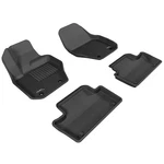 3D Maxpider Custom Fit Kagu Black 1ST / 2ND Row Floor Liners For Volvo XC60. Fixed Price $204.99.