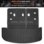 3D For 2020-2025 Kia Telluride Tpe Backrest Mats & Trunk Cargo Liners Anti-slip. Fixed Price $52.19.