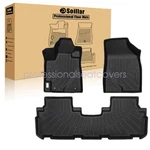 For 2008-2013 Toyota Highlander Tpe Floor Mats Liner 3PCS New 3D Front & Rear. Fixed Price $70.09.