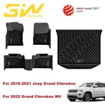 3W Floor Mats & Trunk Liner For 2016-2021 Jeep Grand Cherokee Black Tpe Car. Fixed Price $169.99.