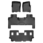 Maxliner Floor Mats 3 Row Set Compatible With 2011-2017 Ford Expedition. Fixed Price $338.87.