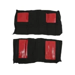 CAR69-M-BK-RD Scott Drake Mach 1 Carpet Kit (black With Red Inserts). Fixed Price $409.95.