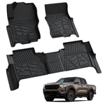 Floor Mats Rows Liner For 2022-2026 Nissan Frontier Crew Cab All Weather 3PCS. Fixed Price $139.00.