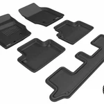3D Maxpider Black 1ST, 2ND & 3RD Row 5 Piece Set For Volvo XC90. Fixed Price $260.99.